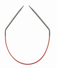 ChiaoGoo 12"/30 cm 3.25 mm/US 3 Knit Red Stainless Steel Needles